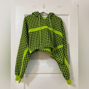 adidas Ivy Park oversized cropped hoodie